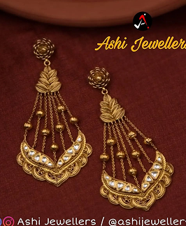 GOLD Jhumkas girls are going to fall in love with.